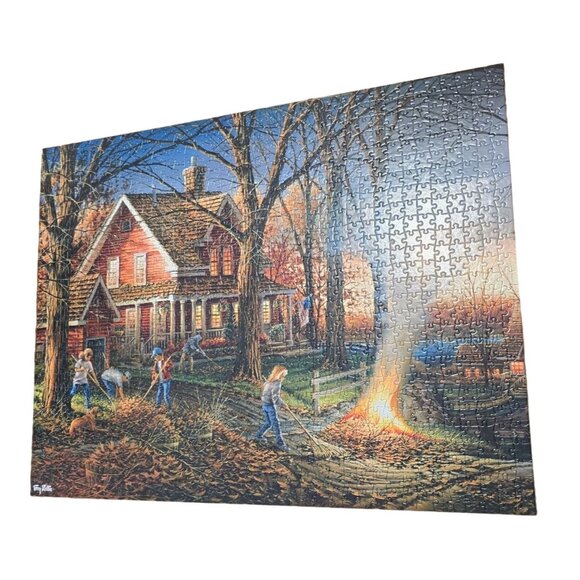 Terry Redlin "Autumn Evening" 1000 Piece Buffalo Games Puzzle Complete - Picture 2 of 14